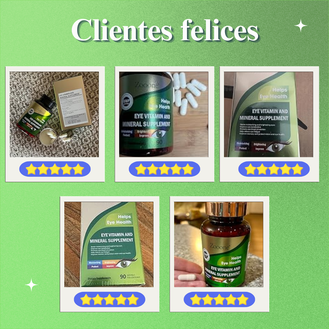 Cápsulas de Vitamina para la Salud Ocular
