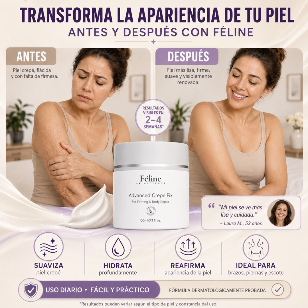 Féline Crepe Fix Reafirmante Corporal