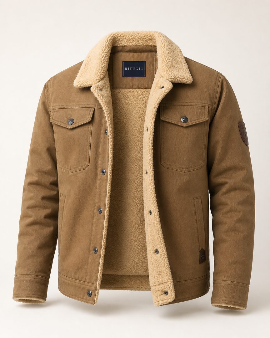 Chamarra Sherpa Rifugio camel