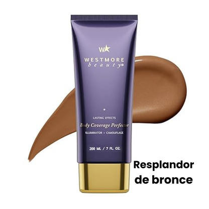 Perfeccionador de Cobertura Corporal – Maquillaje Impermeable para Piernas y Cuerpo