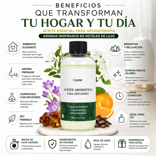 Aceite Esencial para Aromaterapia