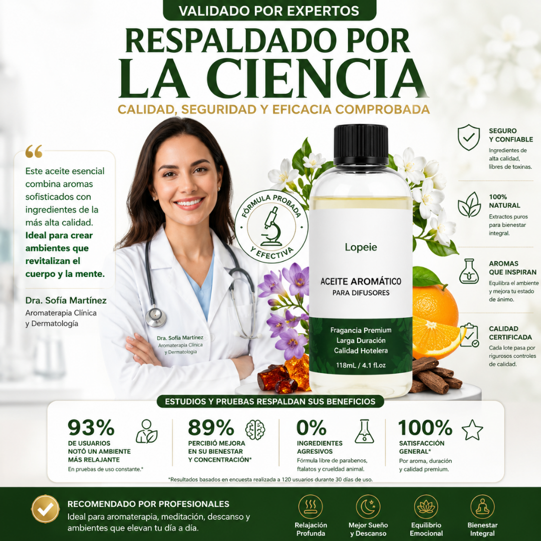 Aceite Esencial para Aromaterapia