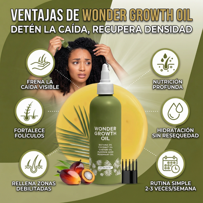 Aceite de Batana Para el Crecimiento del Cabello - Resultados en 15 Días