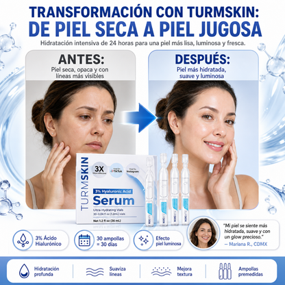 Ampollas x30 de Suero de Ácido Hialurónico - Hidratación 24h