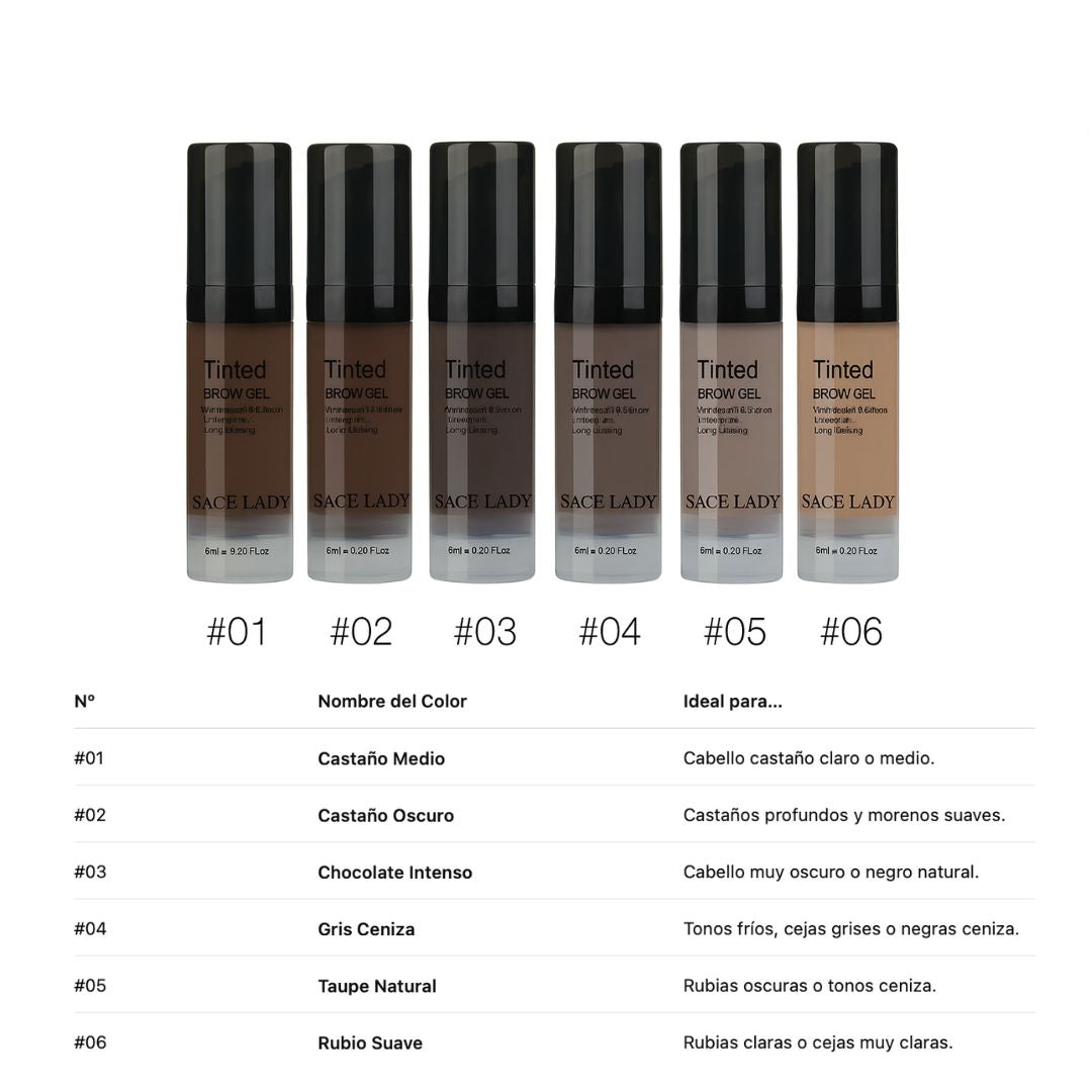 Tinte en GEL de cejas 3D impermeable de larga duración