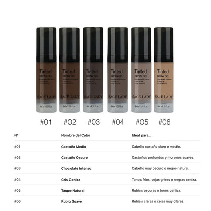 Tinte en GEL de cejas 3D impermeable de larga duración