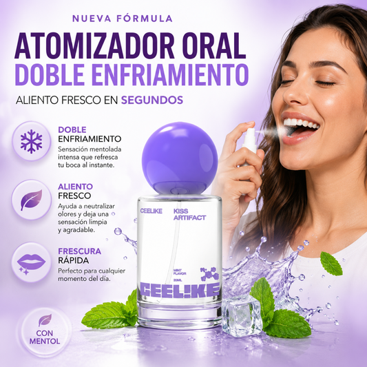 Atomizador Oral Experiencia de Doble Enfriamiento