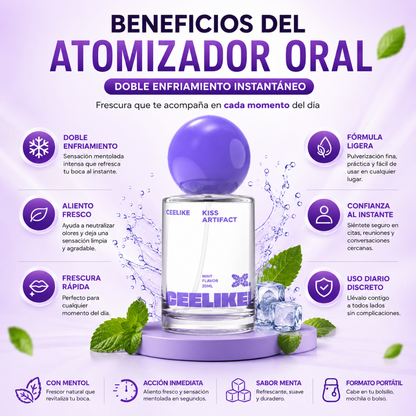 Atomizador Oral Experiencia de Doble Enfriamiento