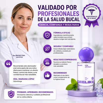 Atomizador Oral Experiencia de Doble Enfriamiento