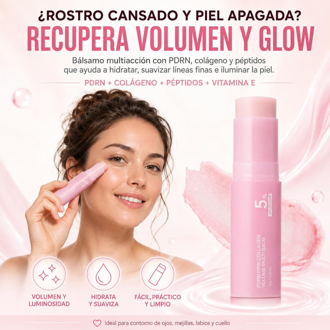 Bálsamo PDRN en Stick de Colágeno Resultados en 1 día