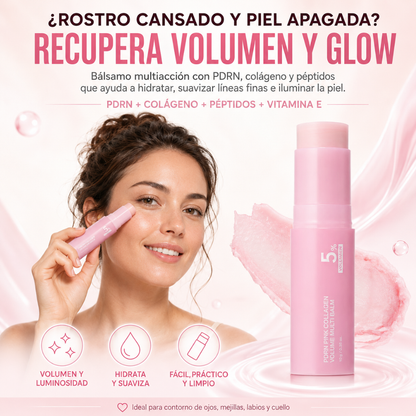 Bálsamo PDRN en Stick de Colágeno Resultados en 1 día