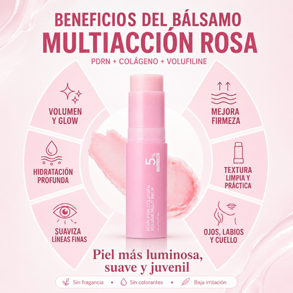 Bálsamo PDRN en Stick de Colágeno Resultados en 1 día