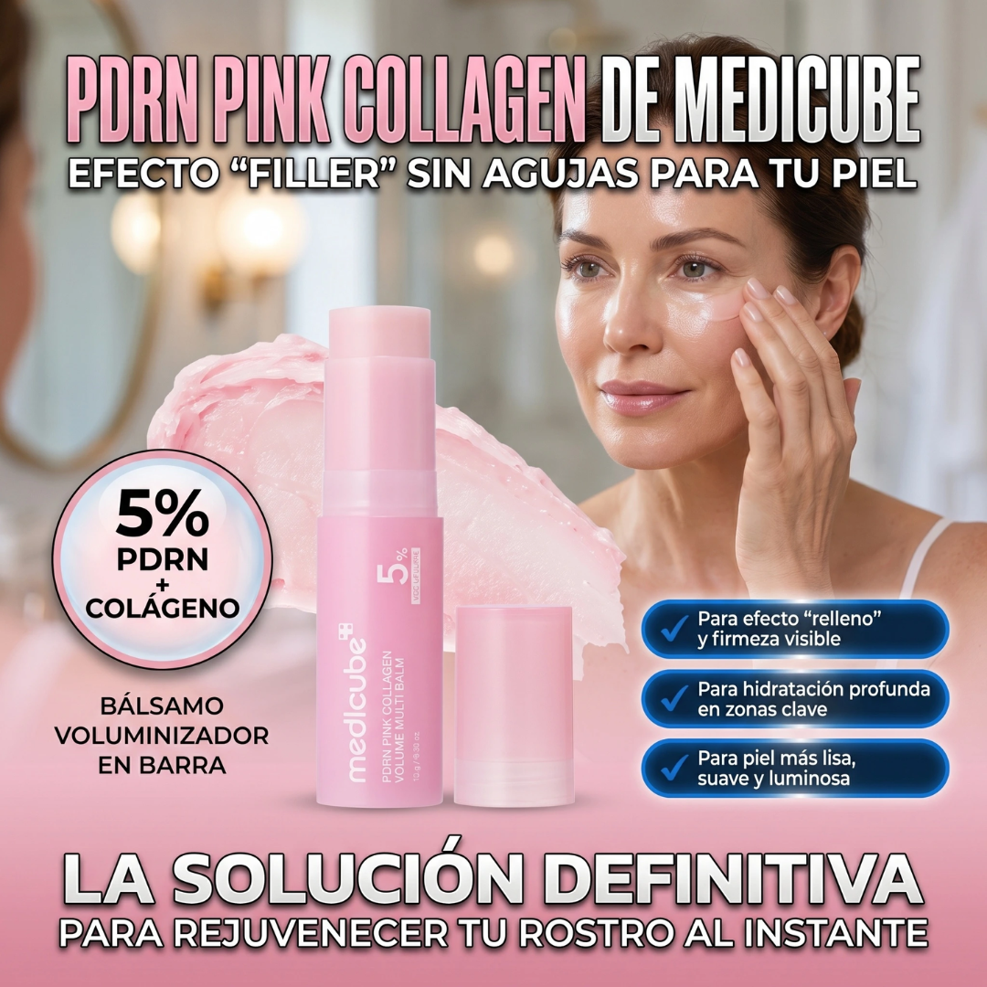 Bálsamo PDRN de Colágeno Medicube Resultados en 1 día