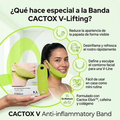Banda Antiinflamatoria CACTOX V - 4 unidades