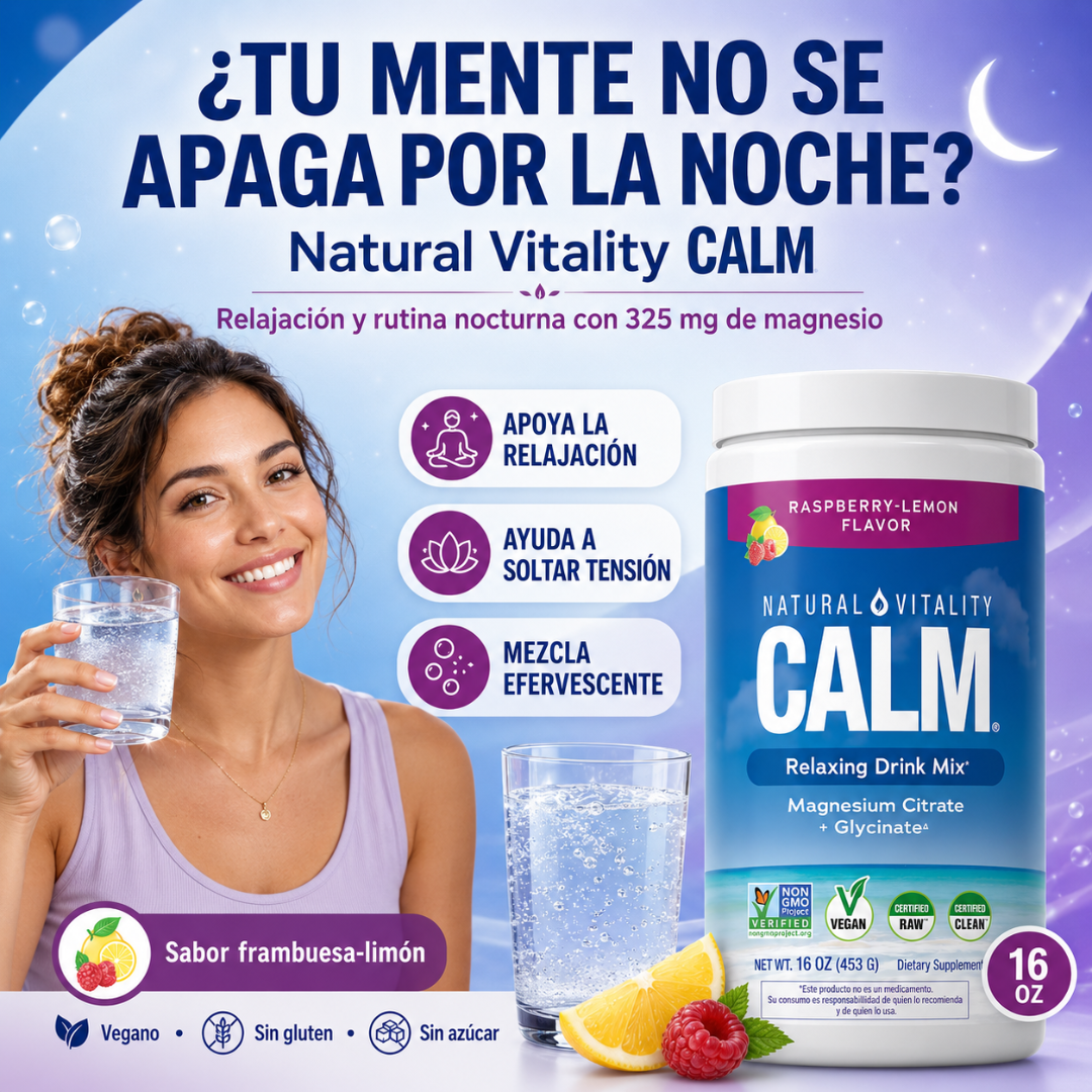 Bebida Alimenticia Relajante de Citrato de Magnesio