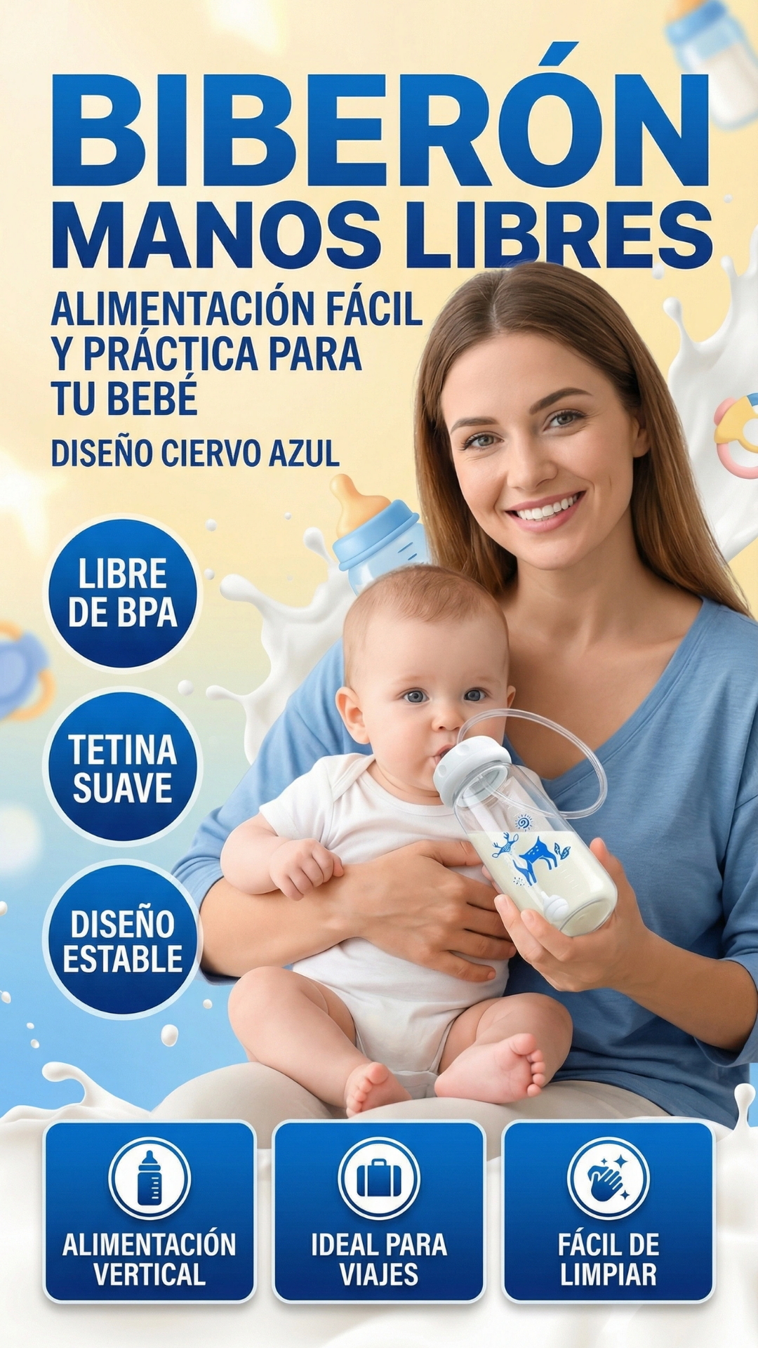 Biberón Manos Libres