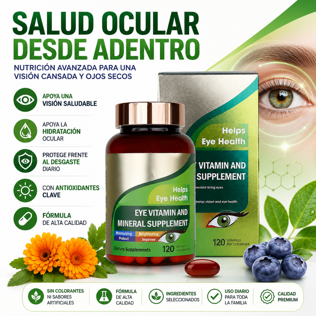 Cápsulas de Vitamina para la Salud Ocular
