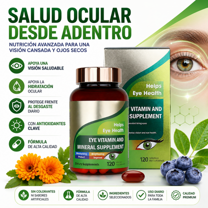 Cápsulas de Vitamina para la Salud Ocular
