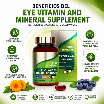 Cápsulas de Vitamina para la Salud Ocular