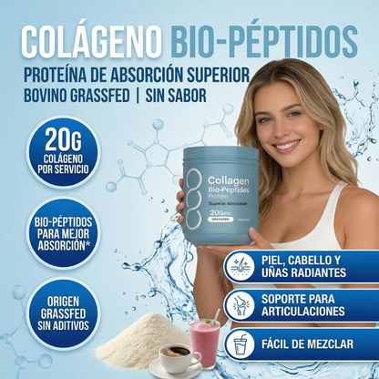 Colágeno en Polvo de Bio-Péptidos