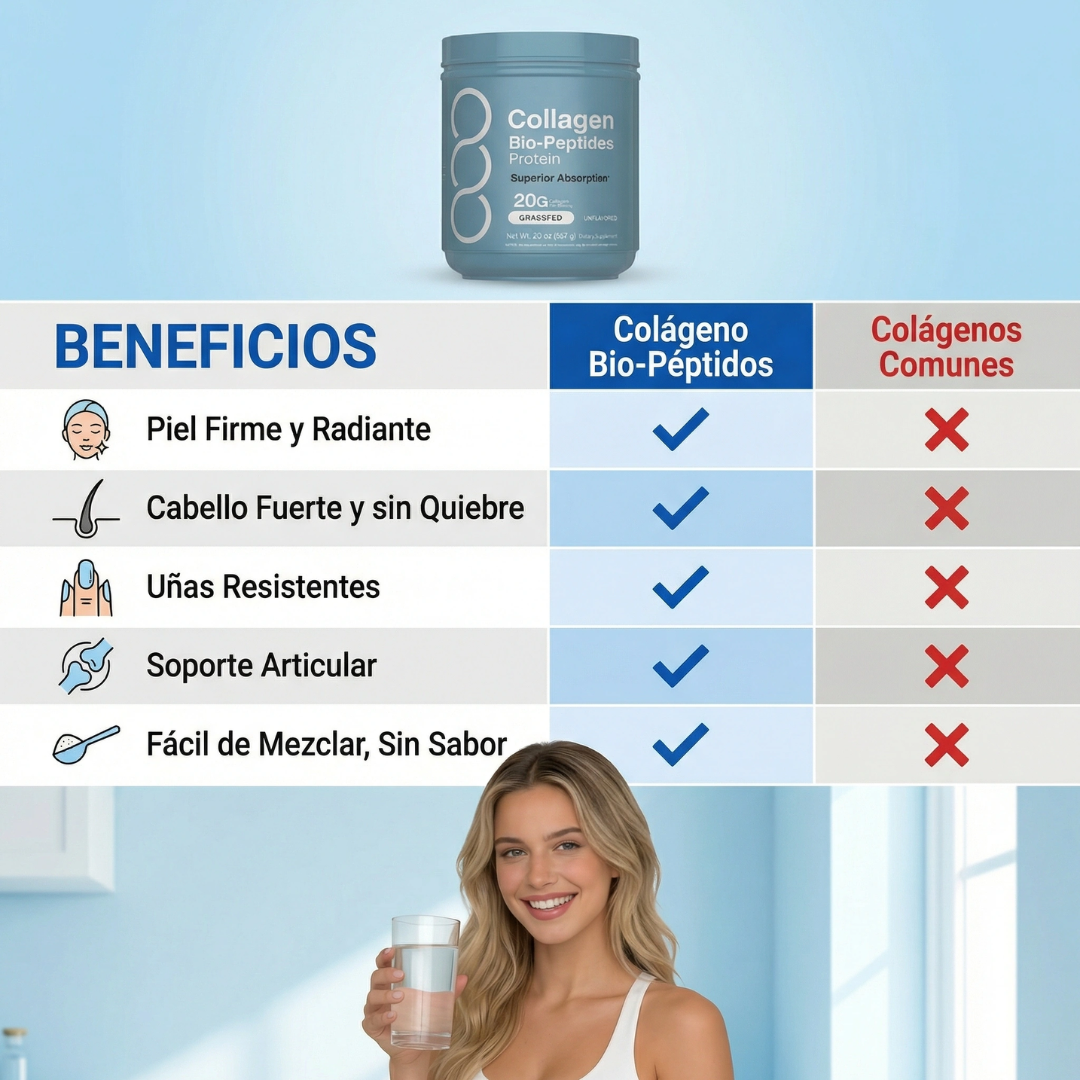 Colágeno en Polvo de Bio-Péptidos