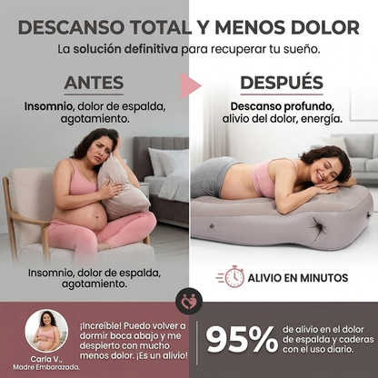 Colchón Inflable para Mujeres Embarazadas