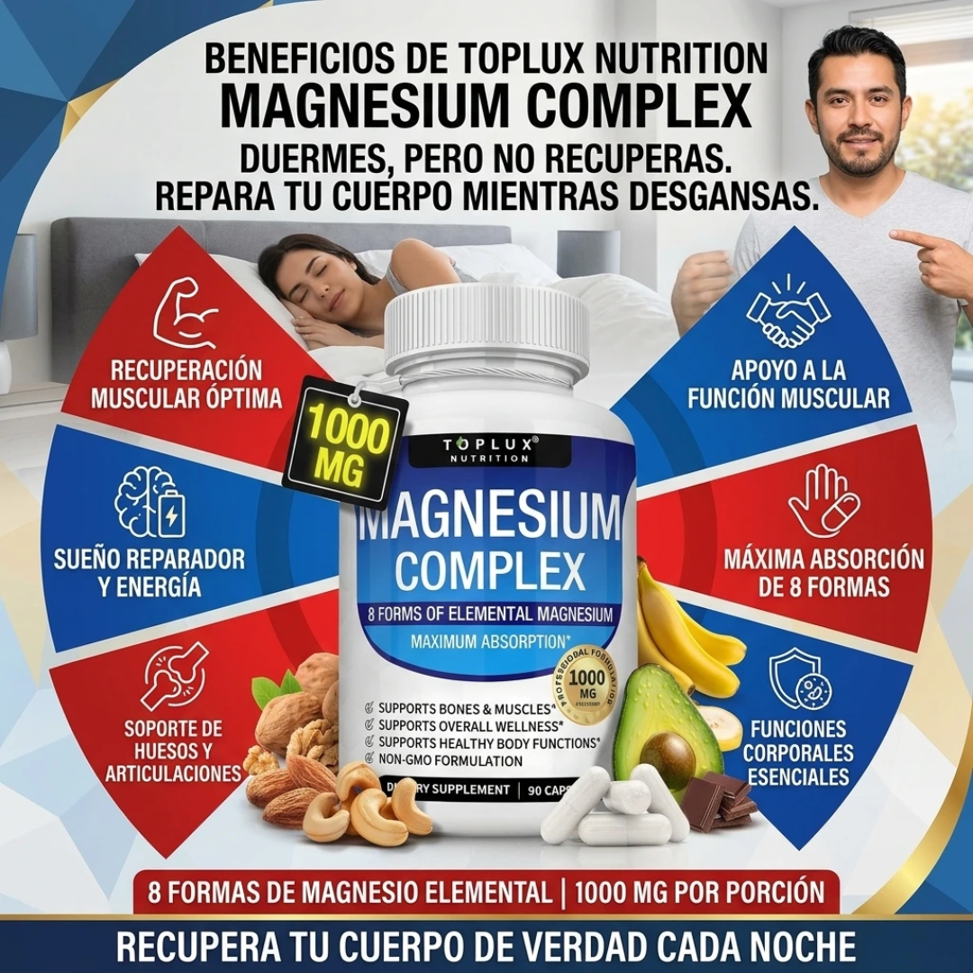 Suplemento Alimenticio Complejo de Magnesio