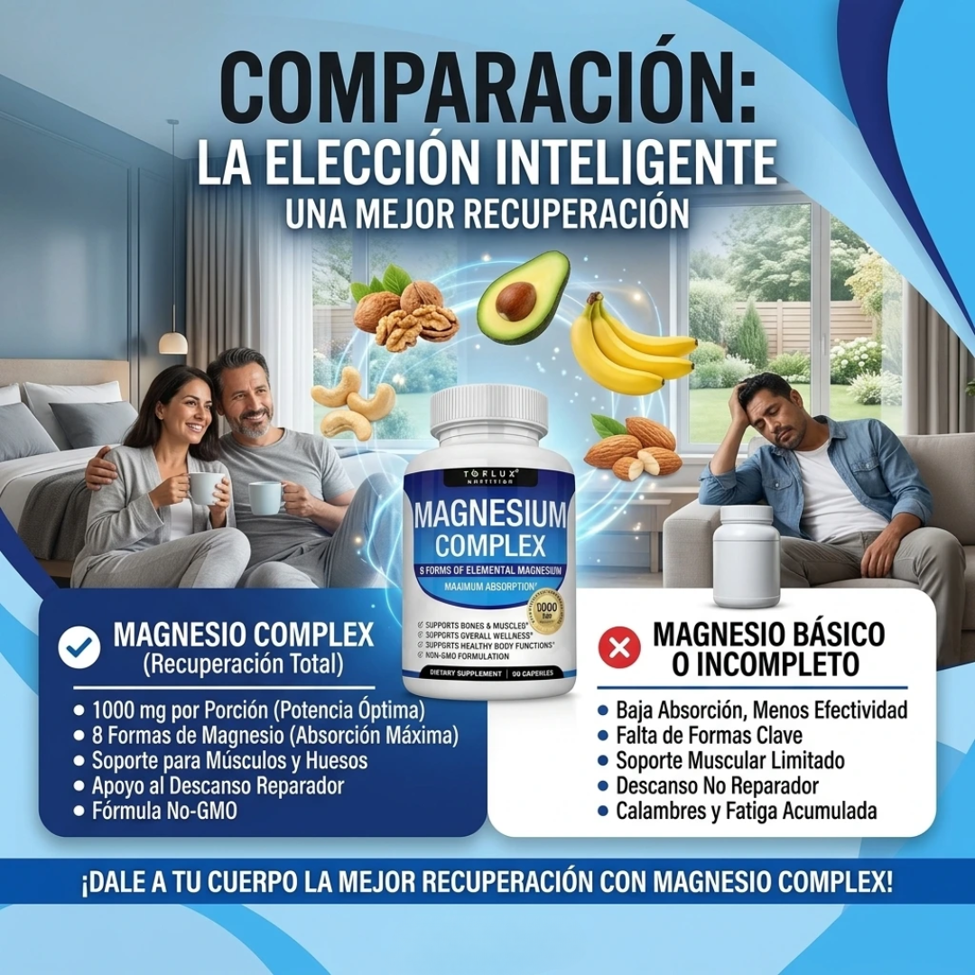 Suplemento Alimenticio Complejo de Magnesio
