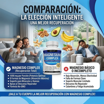 Suplemento Alimenticio Complejo de Magnesio