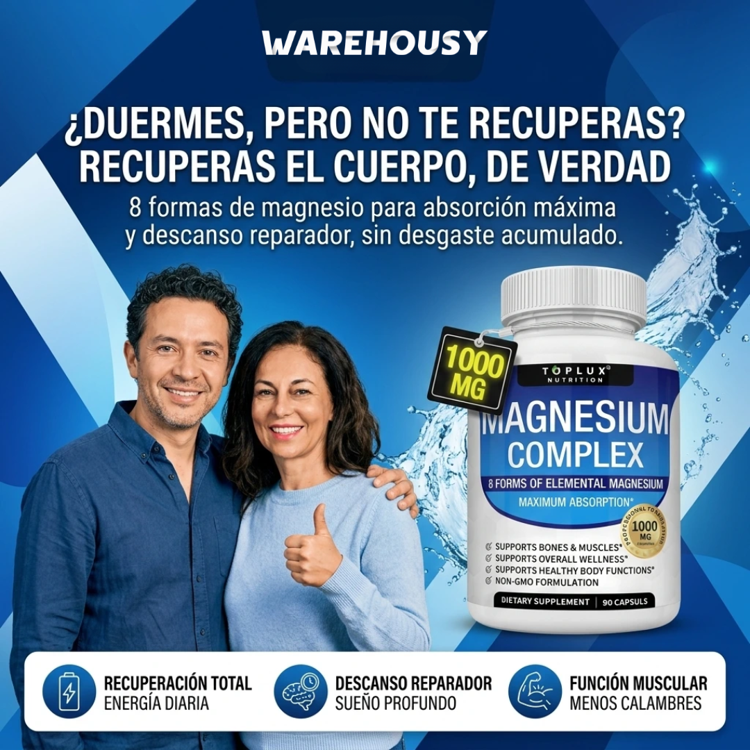 Suplemento Alimenticio Complejo de Magnesio