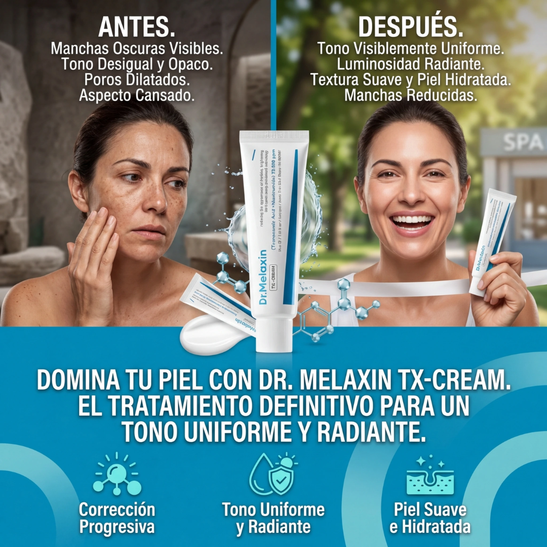 Dr. Melaxin Crema Despigmentante con Ácido Tranexámico Para Pecas y Manchas
