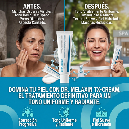 Dr. Melaxin Crema Despigmentante con Ácido Tranexámico Para Pecas y Manchas