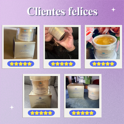 Crema de Masaje Reafirmante y Escultora para Celulitis Burn Gold uso de 15 días