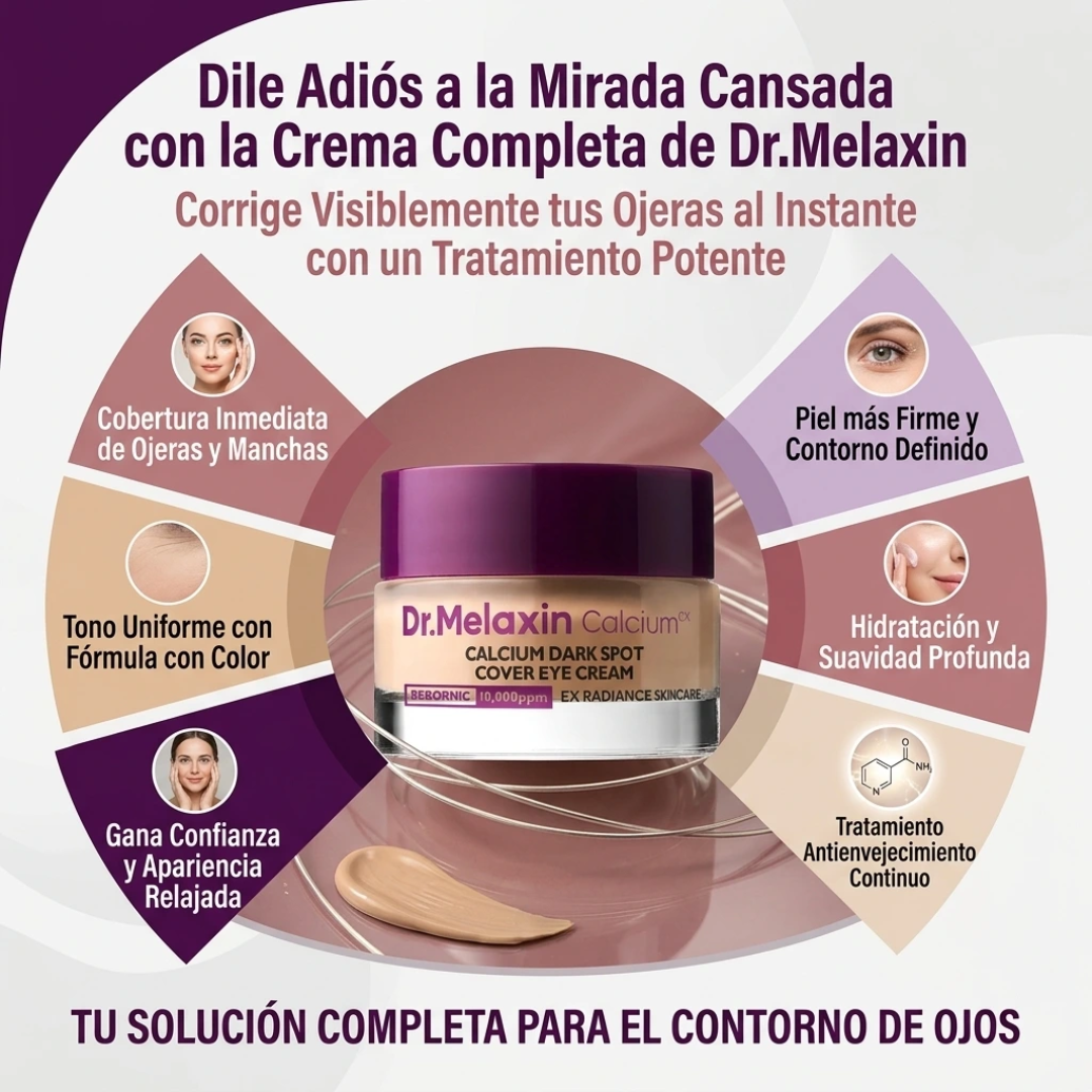 Crema para ojos con calcio Dr.Melaxin para Manchas Oscuras Cemenrete 15 g