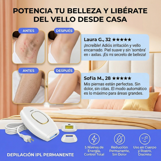 Depiladora Láser IPL