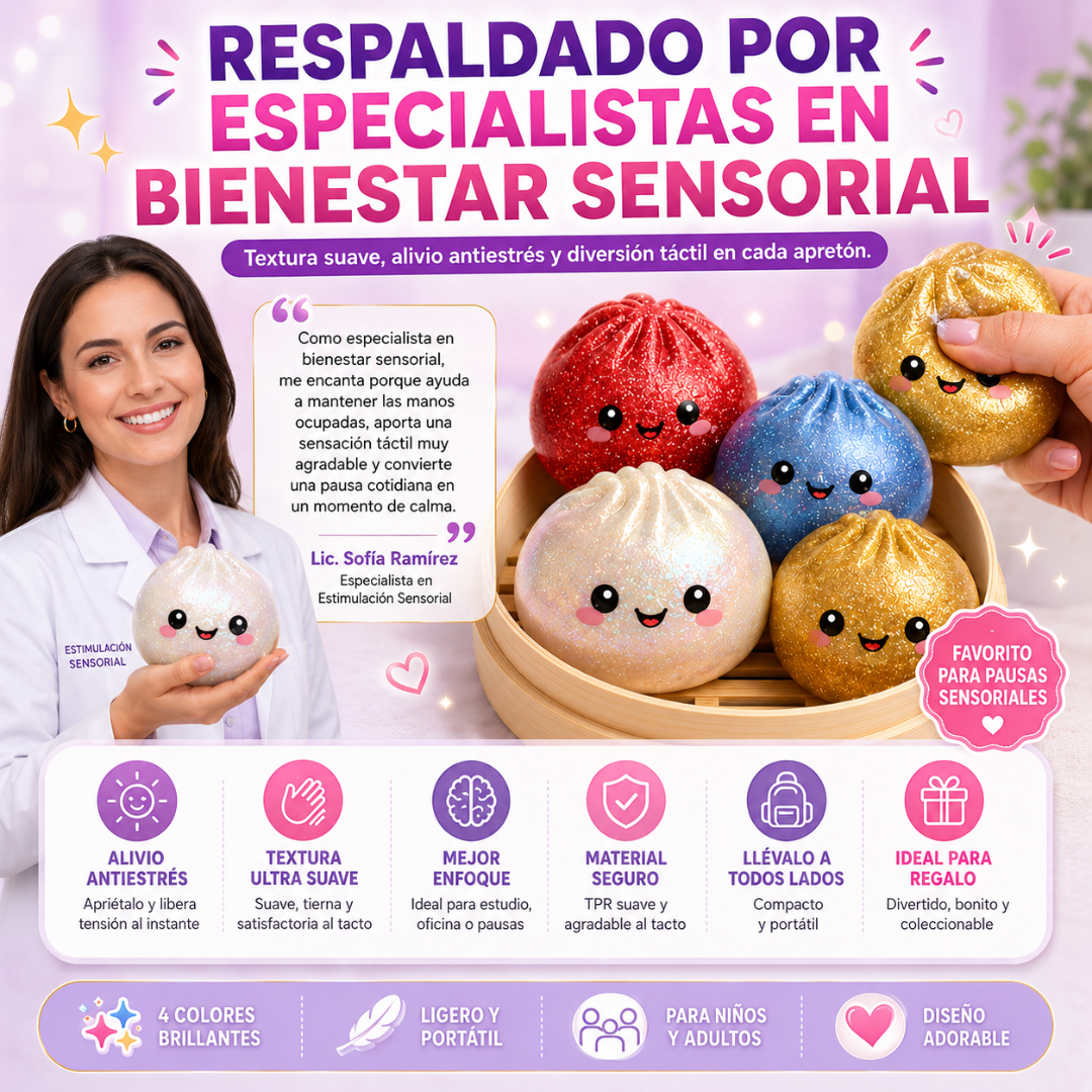 Dumpling Squishy Juguete Antiestrés