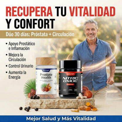 Dúo Saludable: Cuidado de Próstata en 30 días