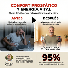 Dúo Saludable: Cuidado de Próstata Resultados en 1 Semana ORIGINAL