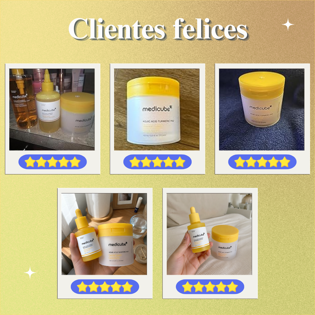 Dúo de Ácido Kójico y Cúrcuma para Rostro y Cuerpo Medicube