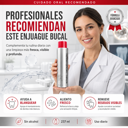 Enjuague Bucal con Efecto Blanqueador Dental