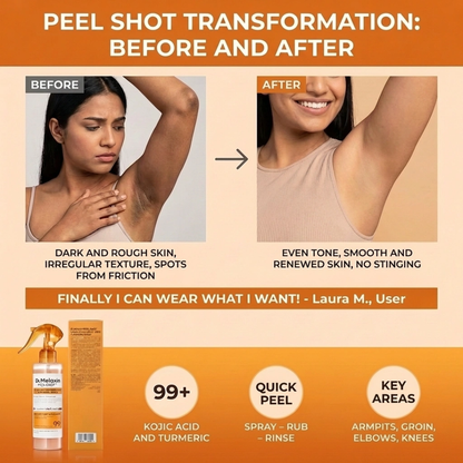 Peel Shot Dr Melaxin - Instant Brightening Body Scrub