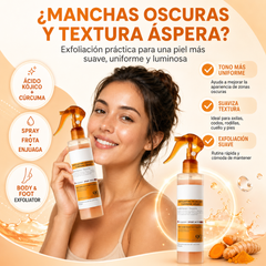 Exfoliante Corporal en Spary Aclarante Instantáneo