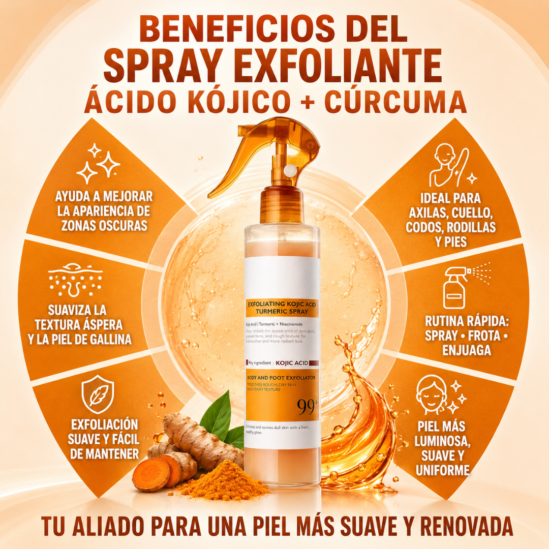 Exfoliante Corporal en Spary Aclarante Instantáneo