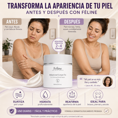Féline Crepe Fix Reafirmante Corporal