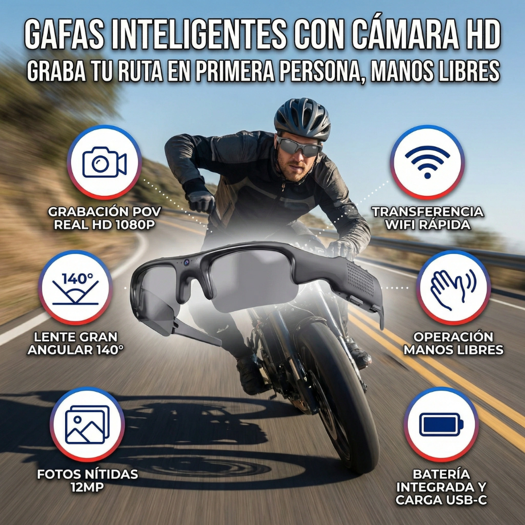 Gafas Inteligentes con Cámara