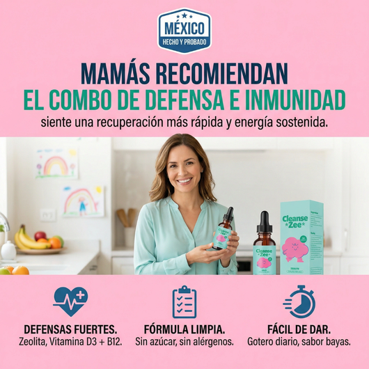 Gotas Cleanse Zee de Zeolita para Niños