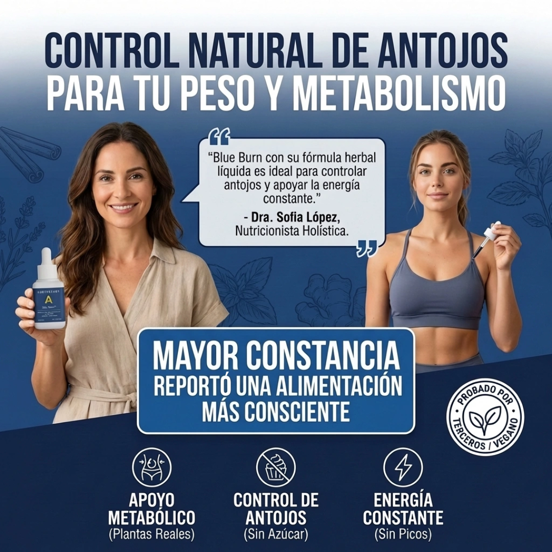 Gotas para Control de Peso Blue Burn