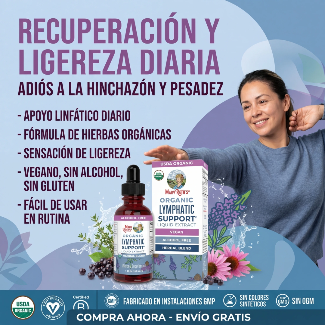 Gotas de Limpieza Linfática Orgánica