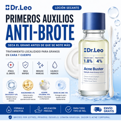 Loción Secante para Granos y Acné Corporal Dr. Leo