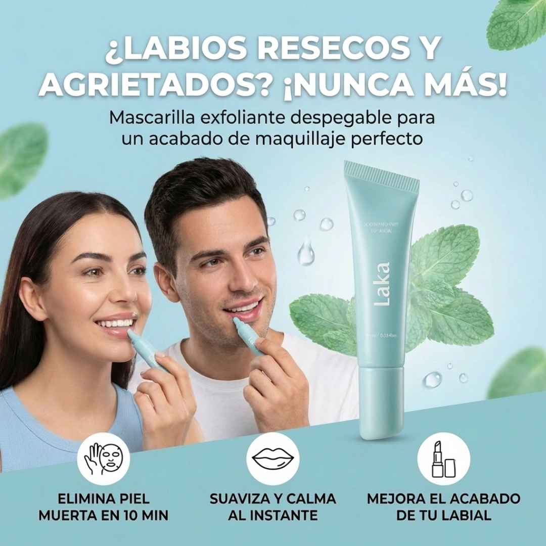 Mascarilla Labial Exfoliante - Alivio Inmediato